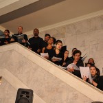 Coro de 80 vozes emocionou público - Foto: Rodrigo Juste Duarte