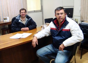 Professores Fernando Mezzadri e André Rodacki