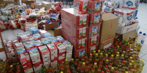 Doações ultrapassaram 2 toneladas - Foto: UFPR Jandaia do Sul 