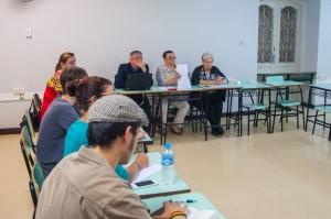 Reunião da Reitoria com o comando de greve, ontem: cumprimento de compromisso. Imagem: Ana Assunção. 