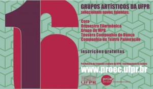 Grupos artísticos da UFPR