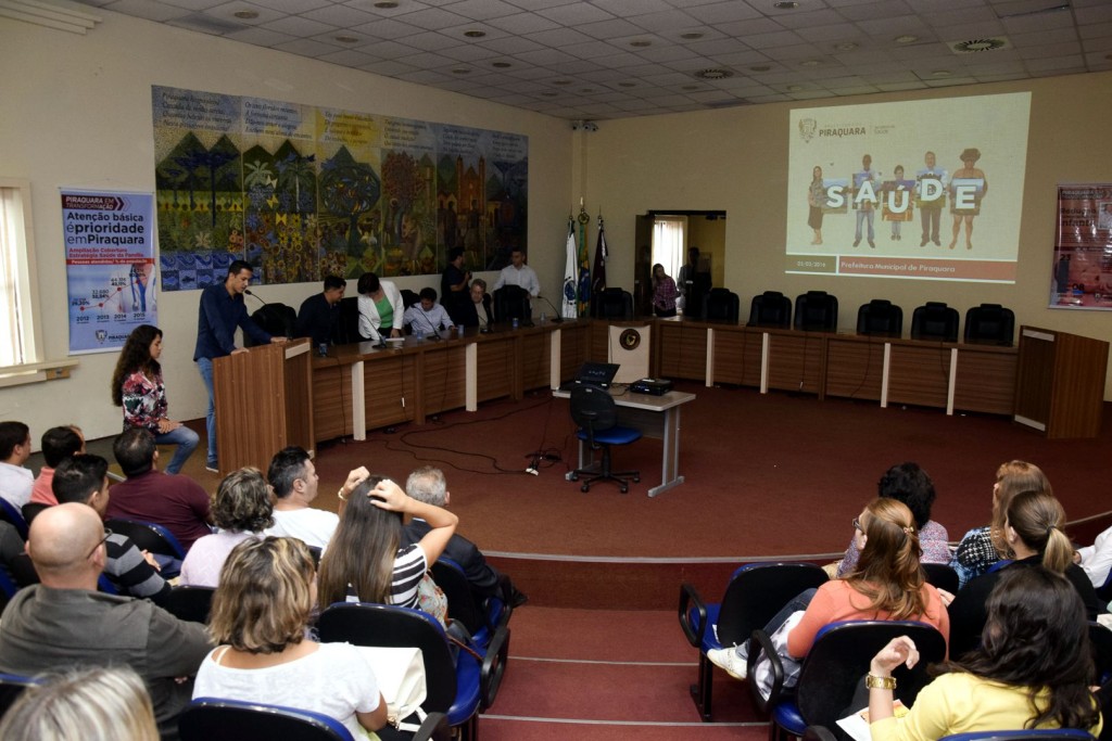 Lançamento do Programa foi realizada na Câmara de Vereadores de Piraquara. FOTO: