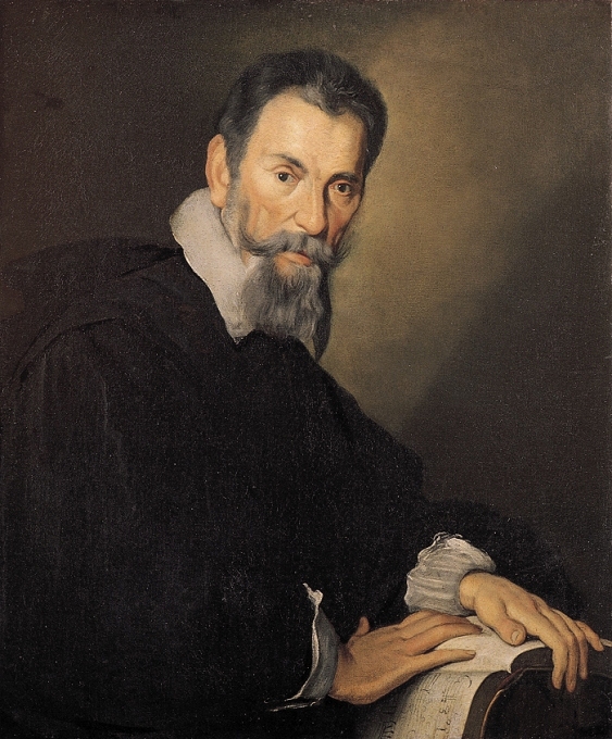 Retrato de Claudio Monteverdi pelo pintor Bernardo Strozzi