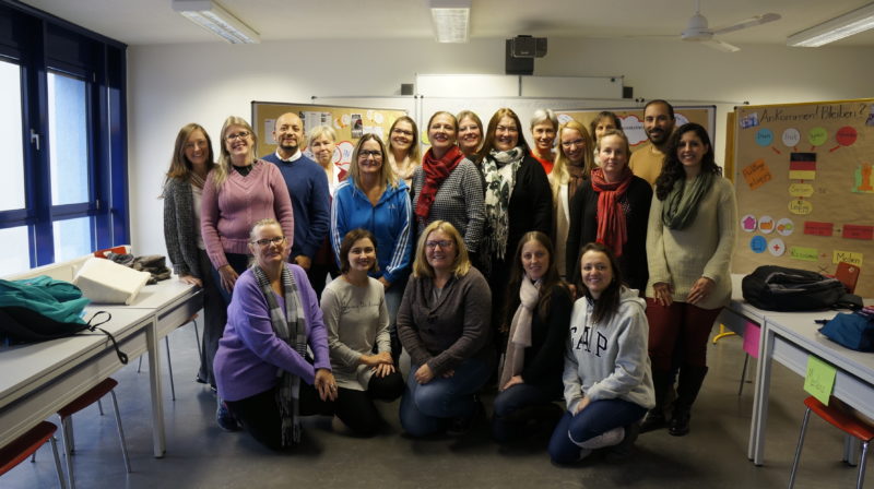 Primeira turma do curso Segunda Licenciatura Letras Alemão do Parfor na UFPR estudou durante três semanas em Leipzig, na Alemanha. Foto: Divulgação