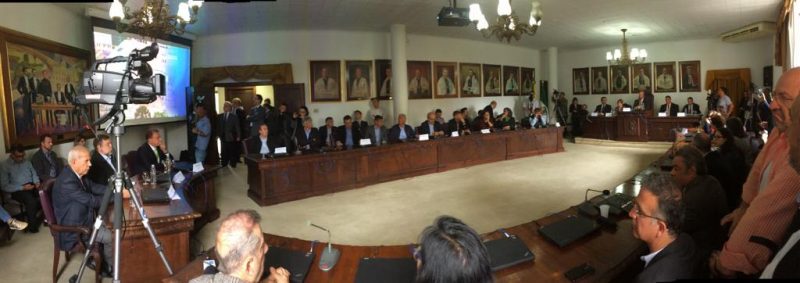 Encontro articulou a mobilização de forças contra os cortes orçamentários realizados pelo Ministério da Educação (MEC)