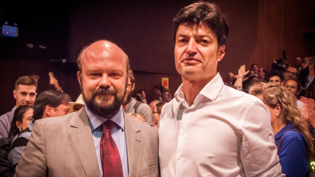 Reitor Ricardo Marcelo Fonseca transmitirá o cargo ao professor Marcos Sunye. Foto: Samira Neves/Sucom/2016