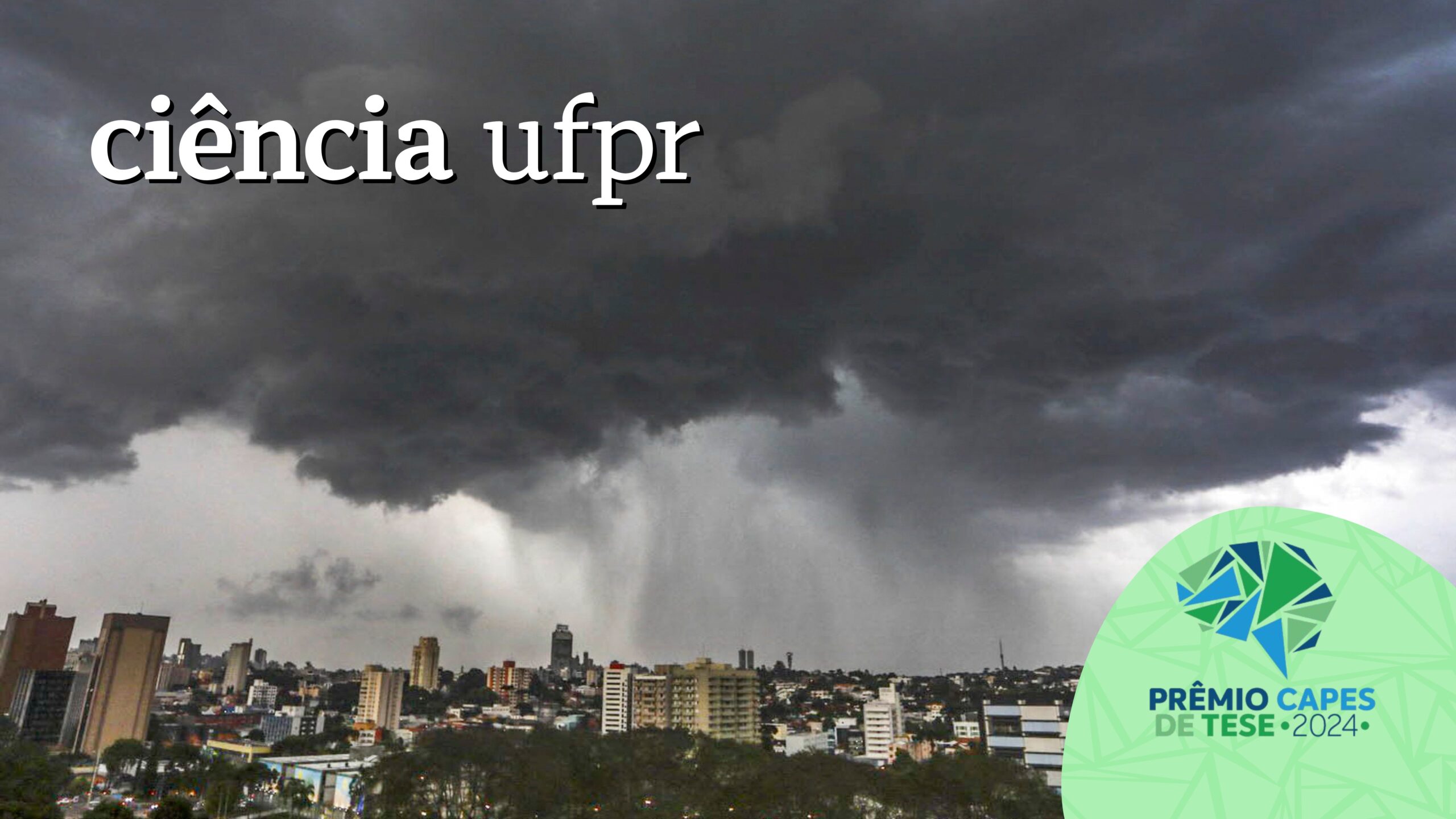 Chuva em Curitiba. Foto: Daniel Castellano/SMCS/ Divulgação
